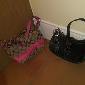 2 Mini Coach Purses
